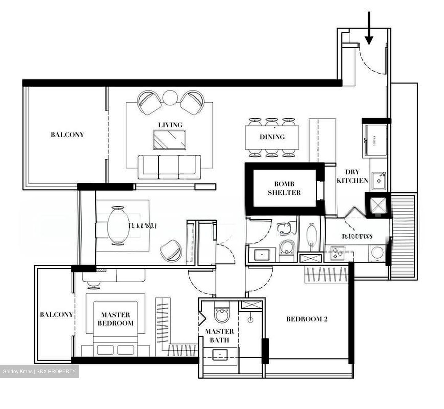 Luxe Ville (D5), Apartment #576732841